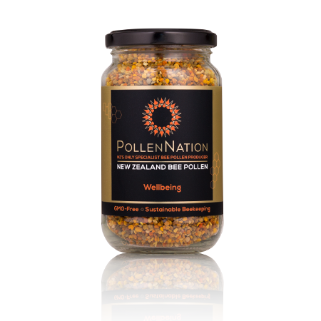 Pollen in jar